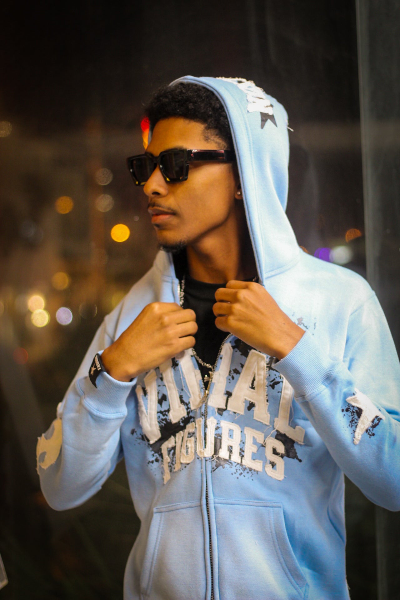【FEPL】★24FW★WALKER PIGMENT HOODED ZIP-UP JACKET CEINOM Men's Star Patch Zip Up Hoodie for Men Women Graphic
