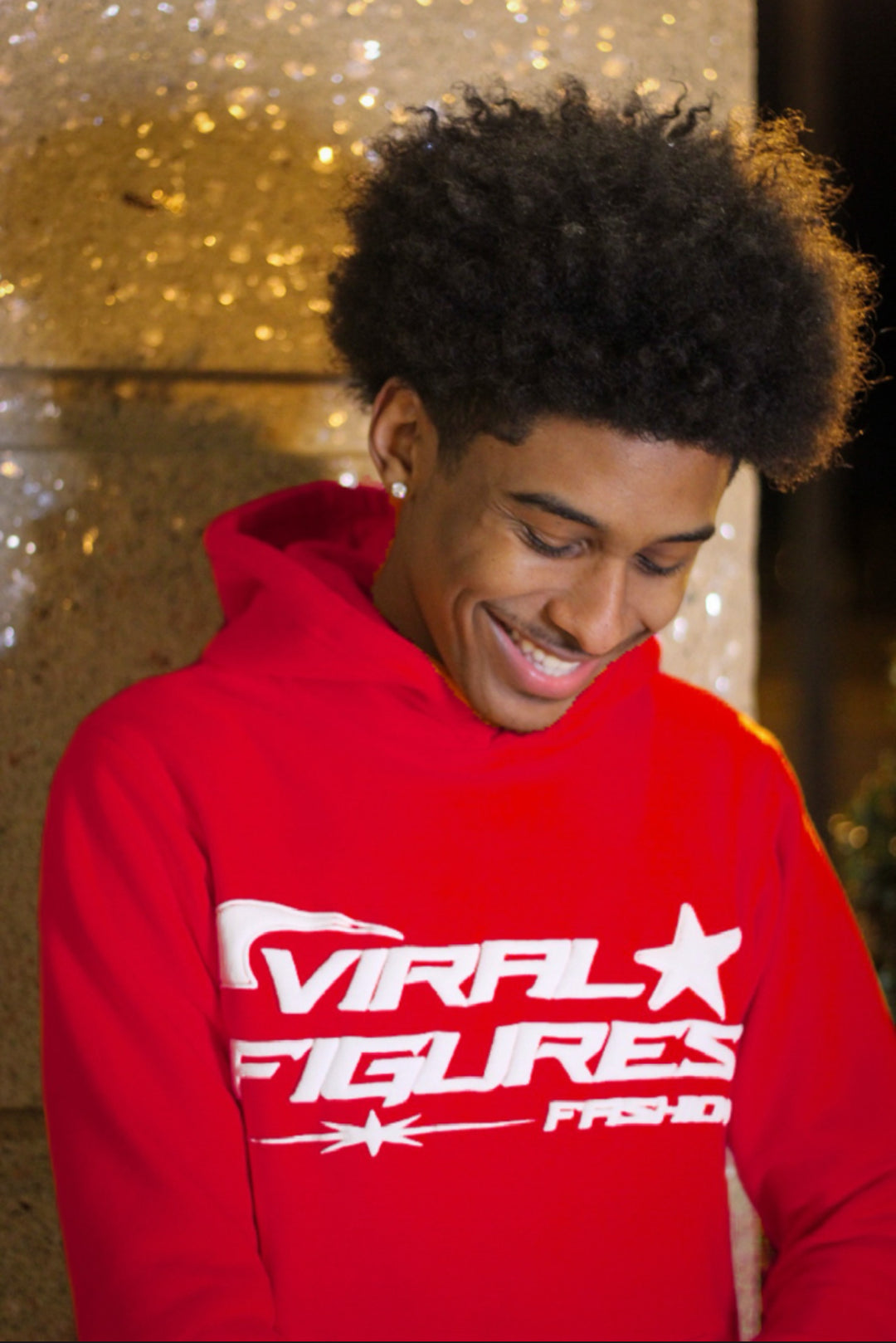 Puff Print Hoodie V1 "Red"