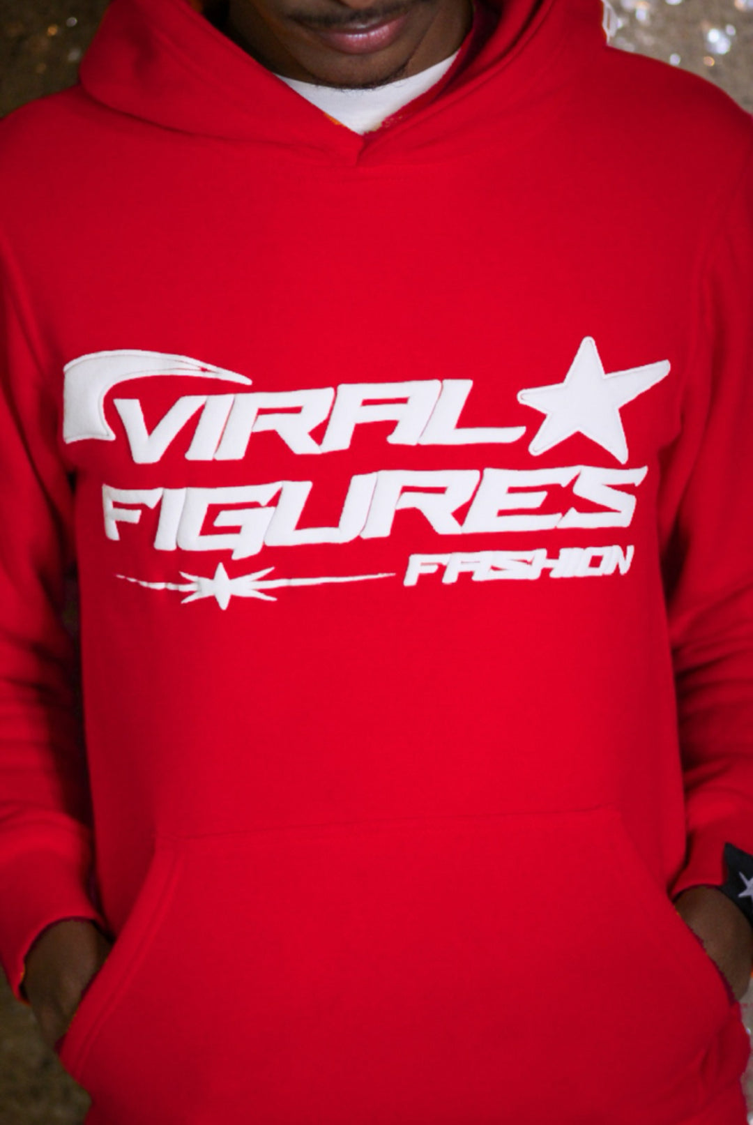 Puff Print Hoodie V1 "Red"