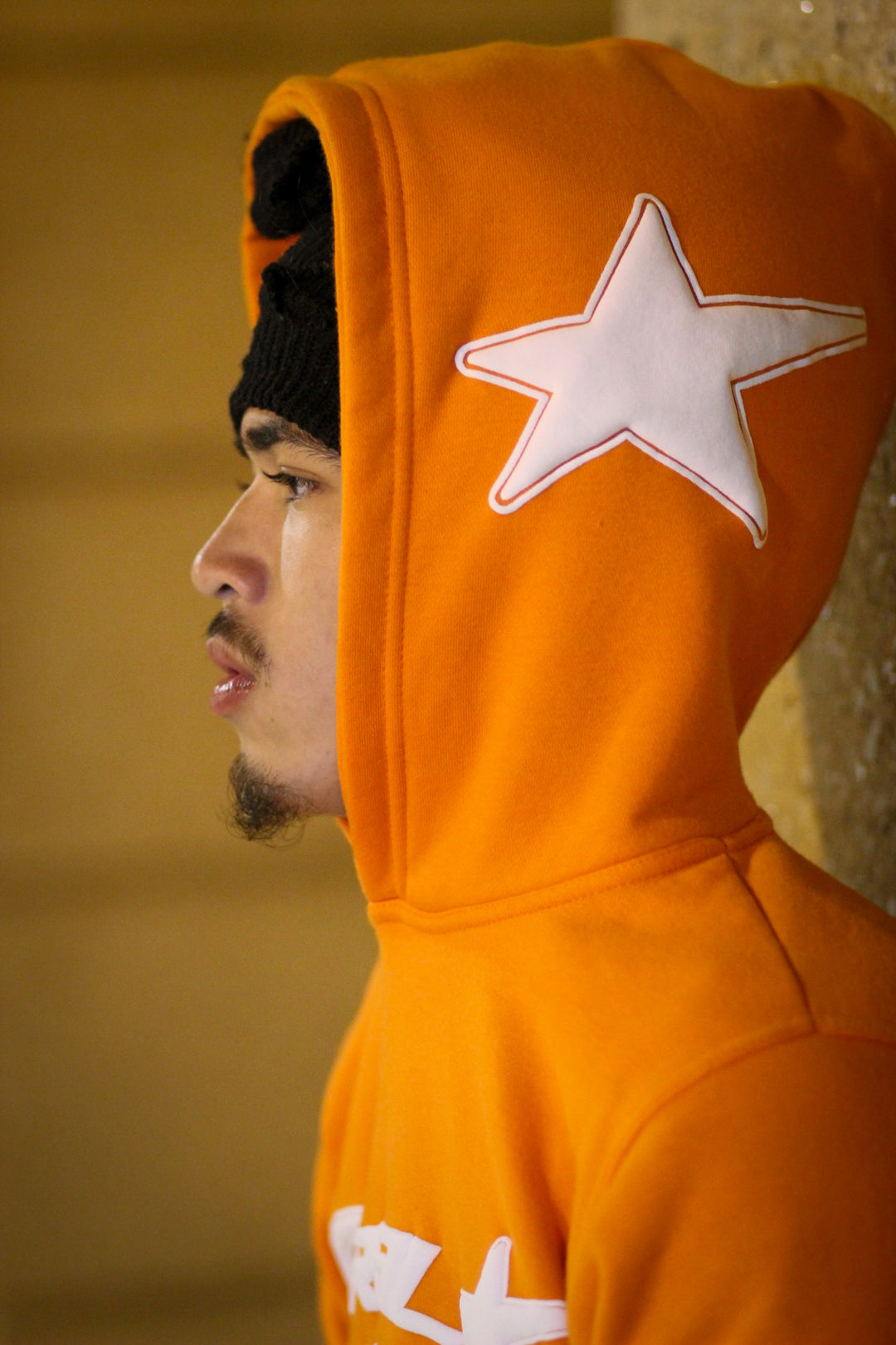 Puff Print Hoodie V1 "Orange"