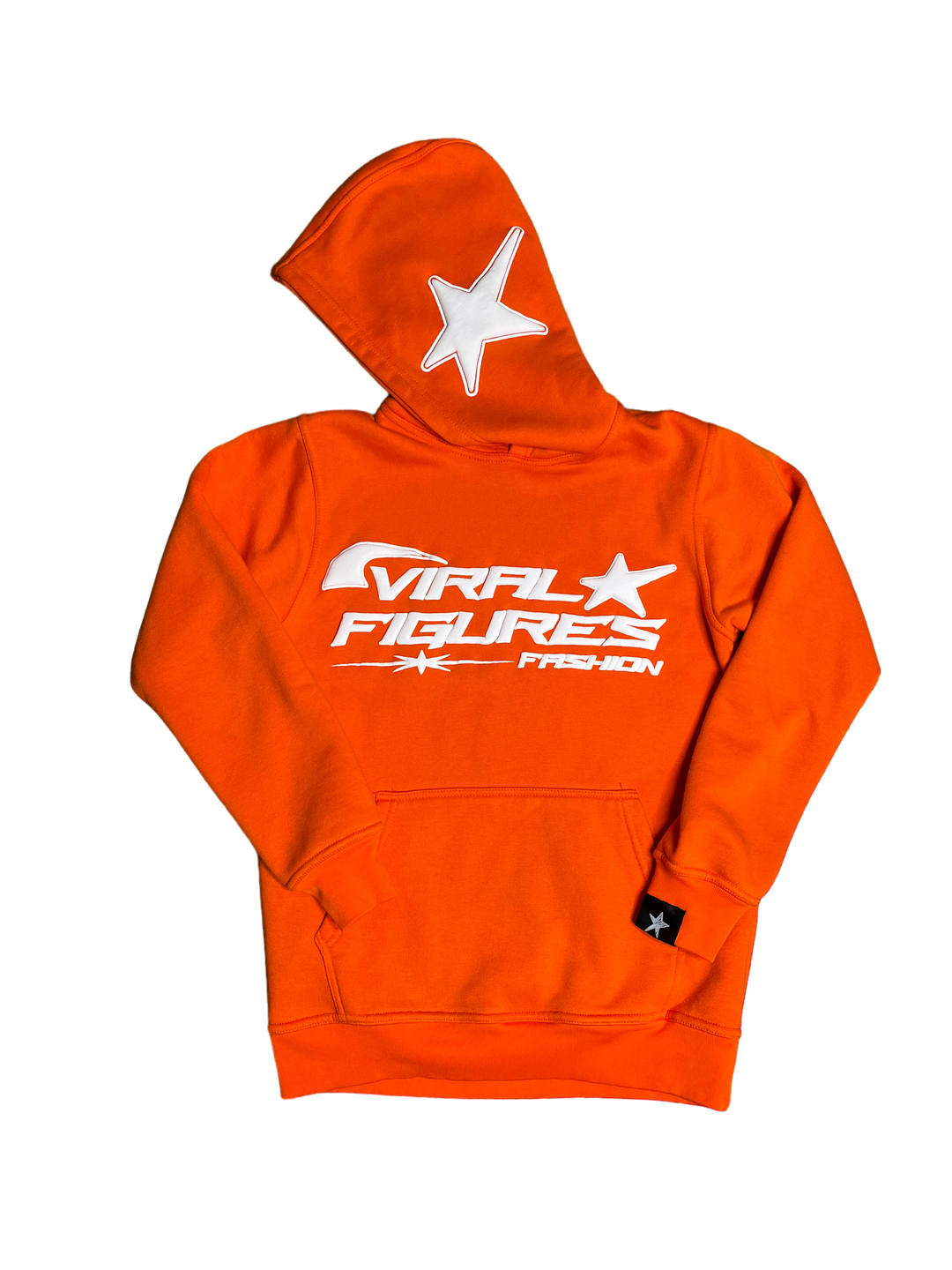 Puff Print Hoodie V1 "Orange"