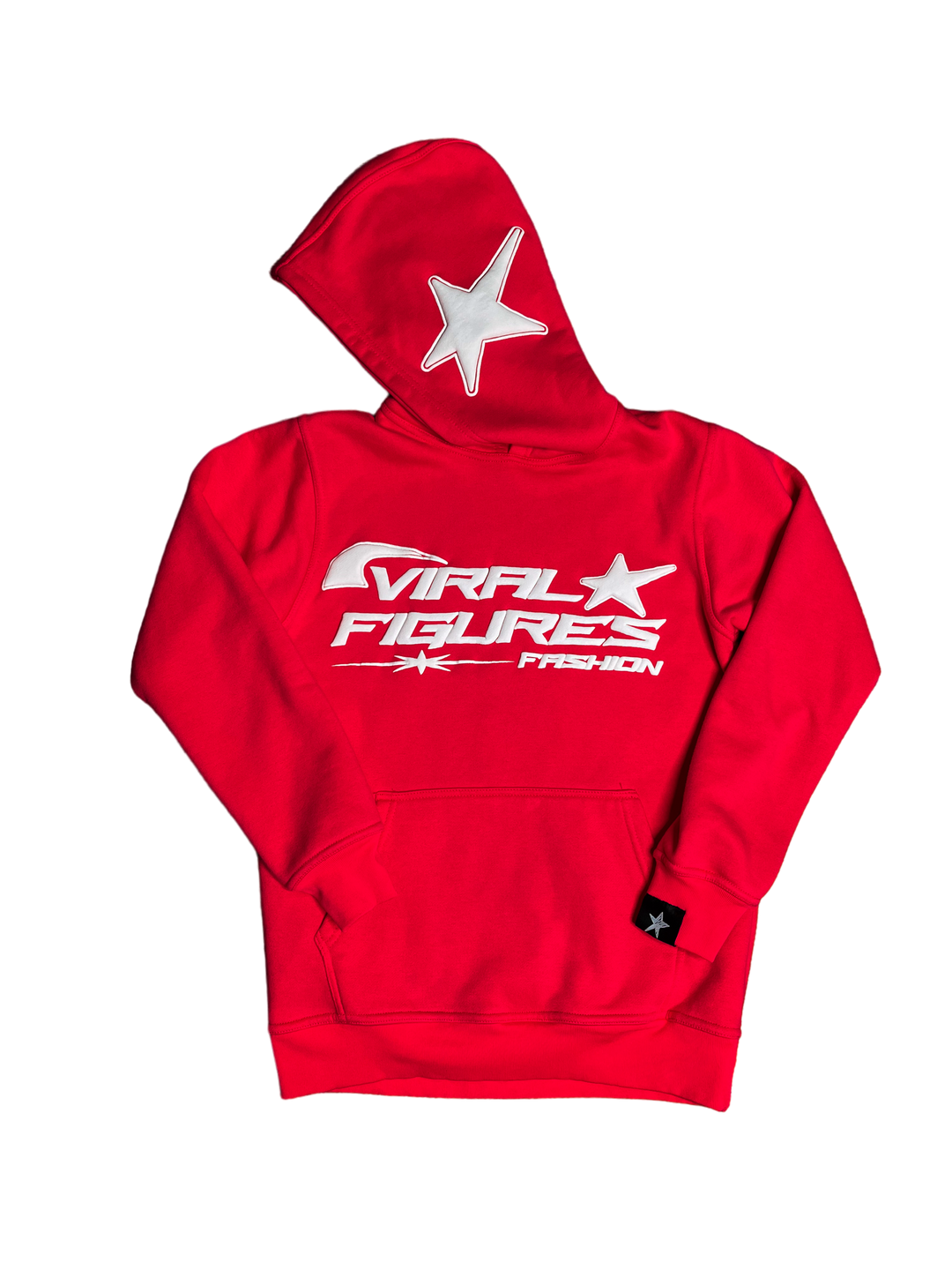 Puff Print Hoodie V1 "Red"